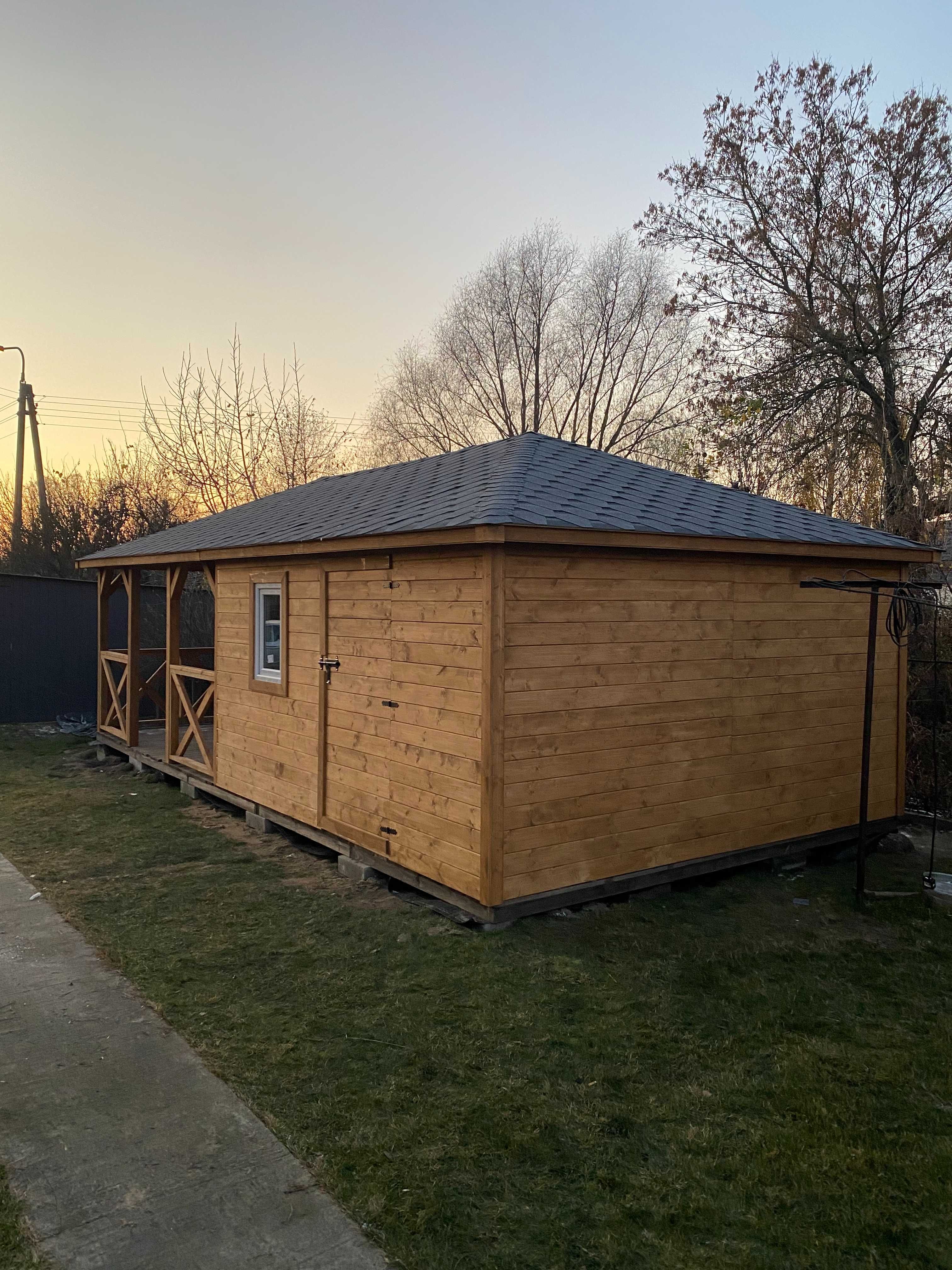 Altana z Domkiem 8x4