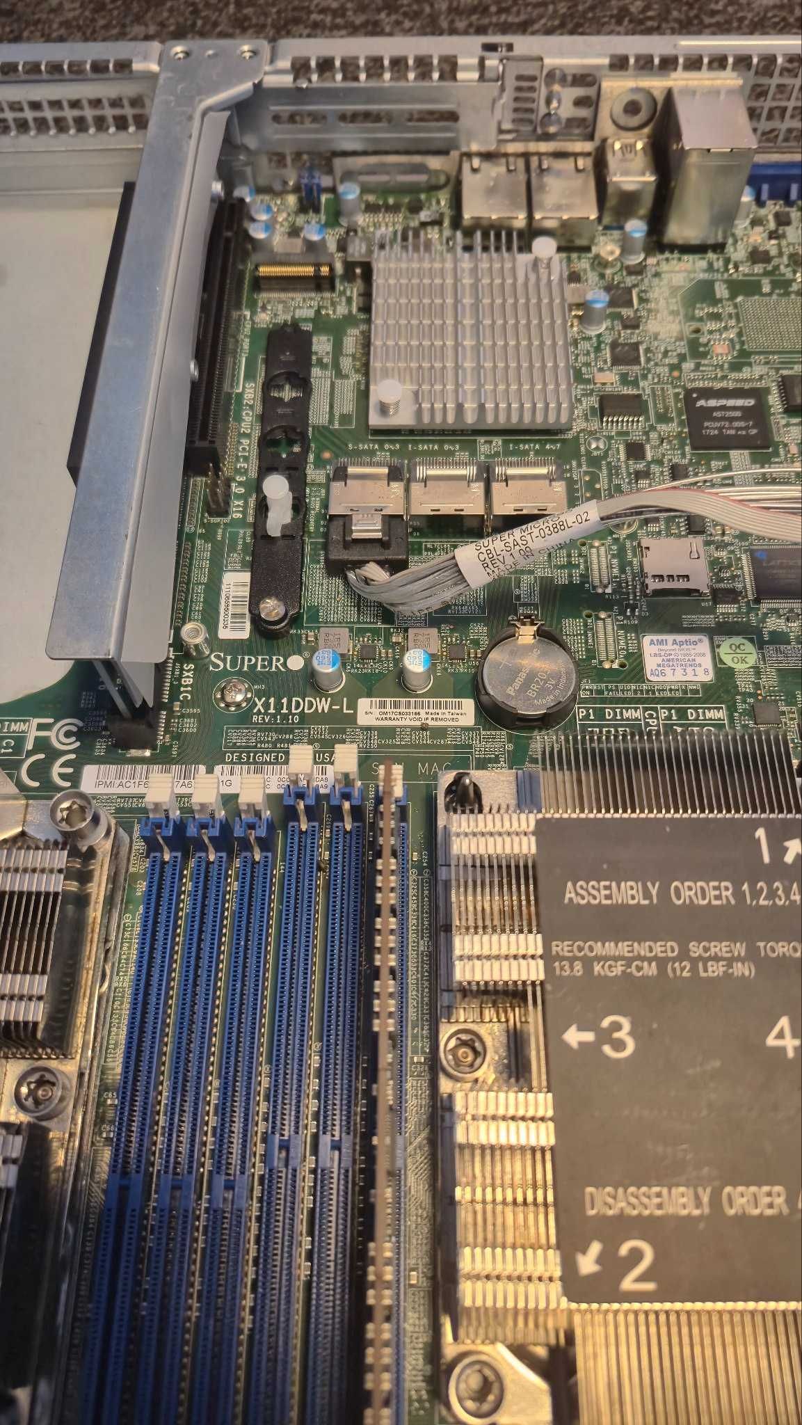 Serwer Supermicro x11ddw-l