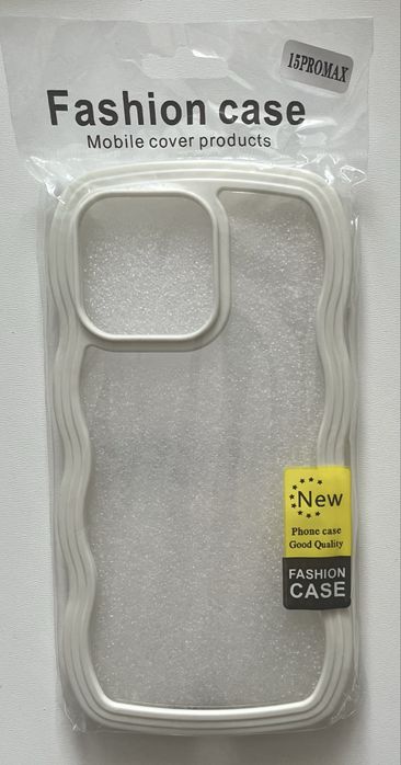 Etui ALYMIYA białe do iPhone 15 Pro Max – dopasowanie i ochrona