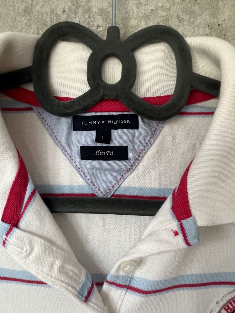 Polo tshirt tommy hilfiger rozmiar L jak nowy