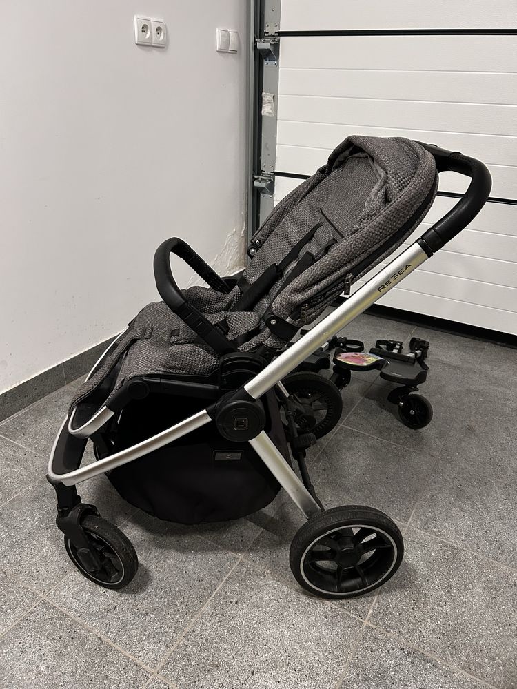 Wózek 2w1 Moon ReSea S + adaptory – gotowy na nowe spacery i przygody!