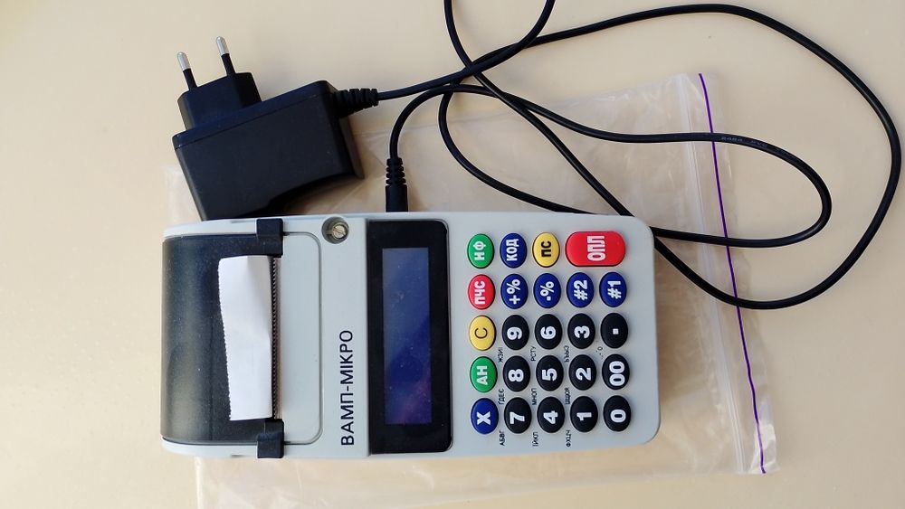 Касовий апарат ВАМП-мікро з КСЕФ