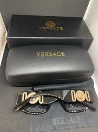 Versace oculos de sol Dourados
