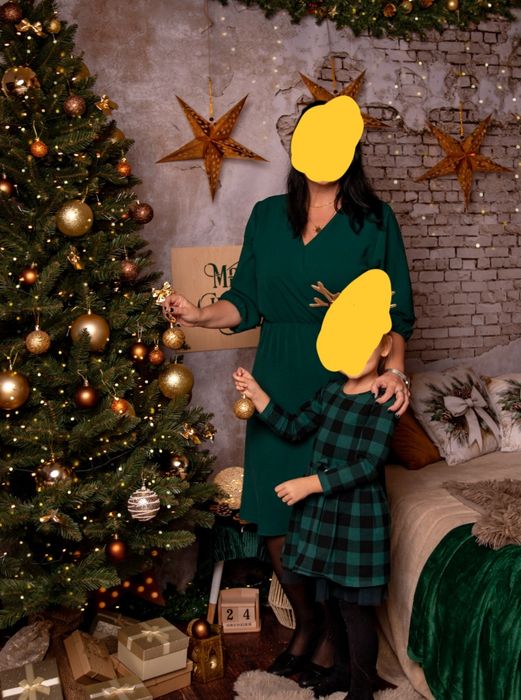 Sukienka świąteczna rozm 116