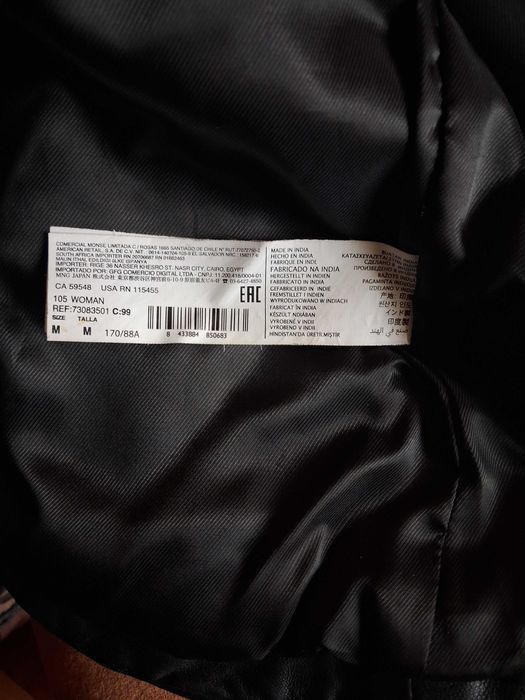 Kurtka skórzana damska