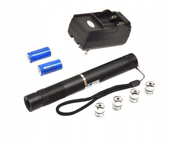 Laser Niebieski 5000mW 5W Wskaźnik Laserowy Disco
