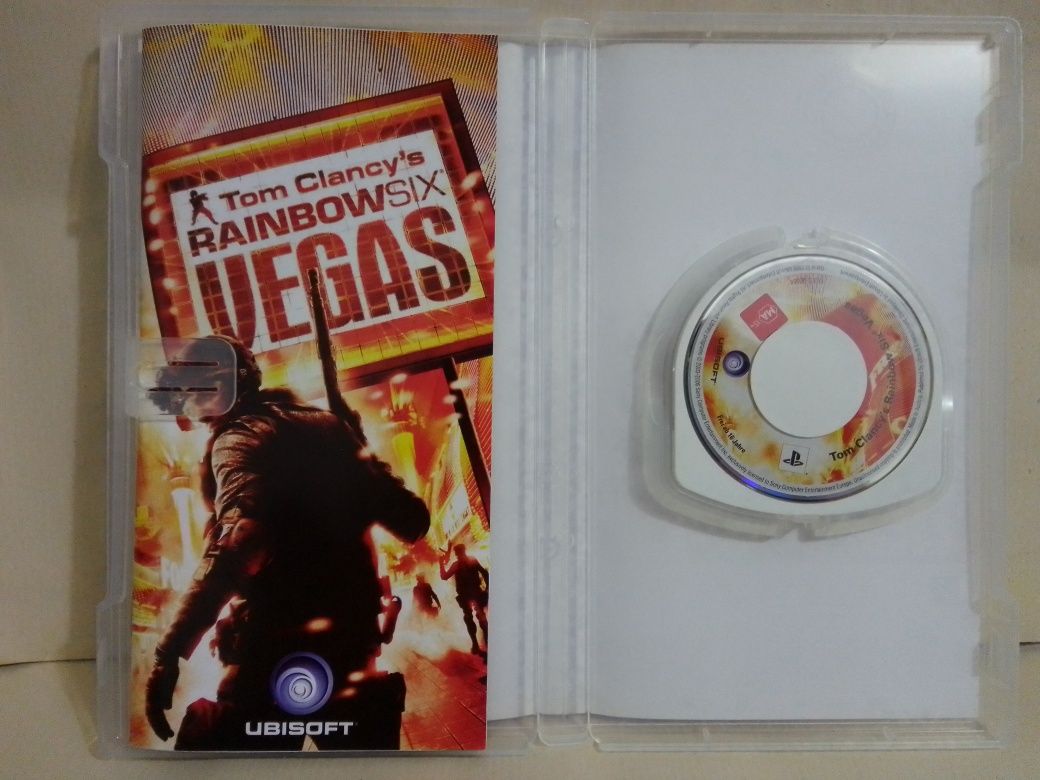 Jogo Tom Clancy's Rainbow Six - Vegas, para PlayStation Portable PSP