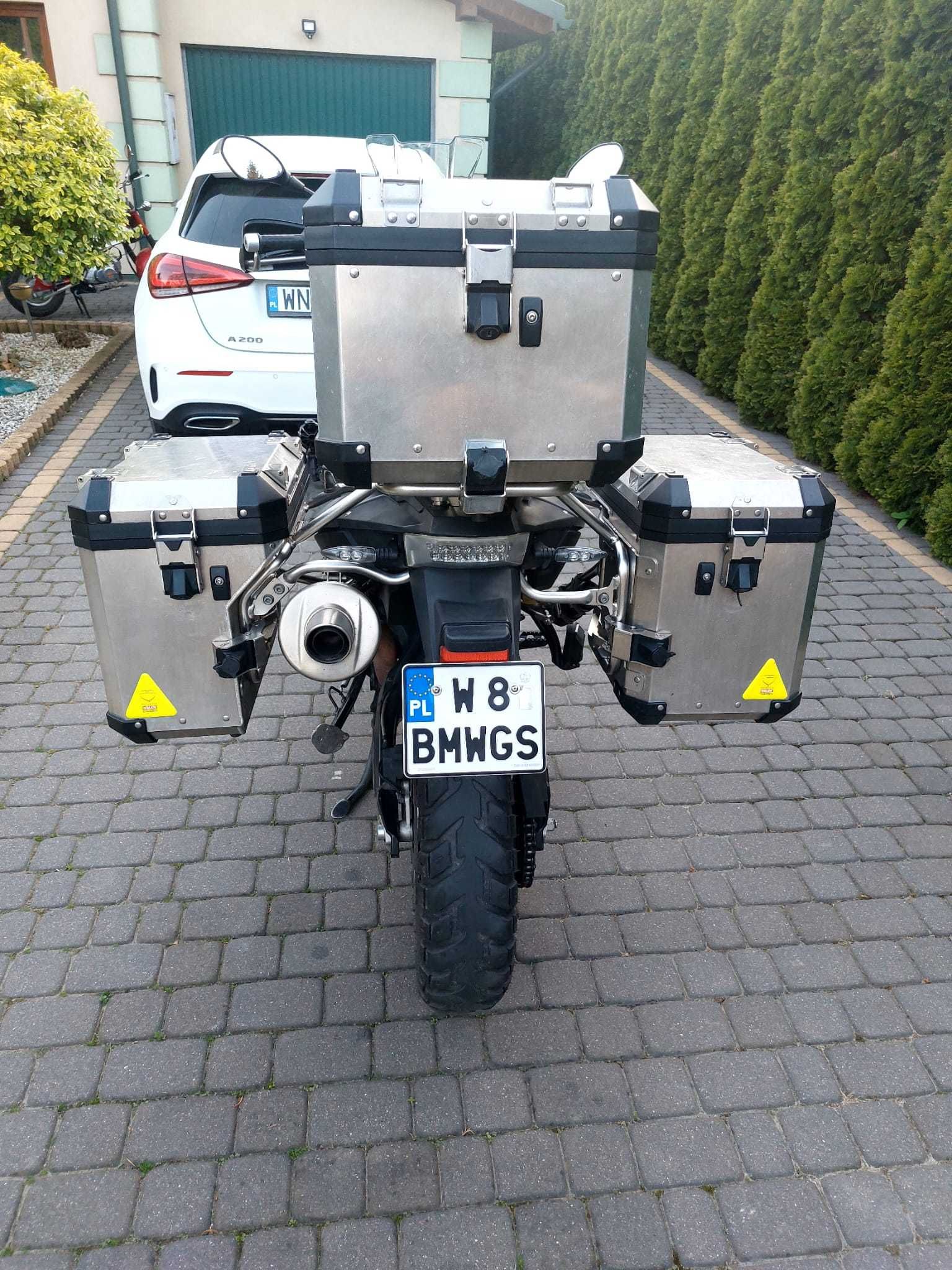 BMW F800 GS Kufry Ledy F800GS