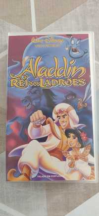 VHS RARO Aladdin e o Rei dos Ladrões