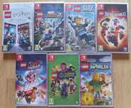 Gry z serii Lego na konsolę Nintendo Switch (w folii)