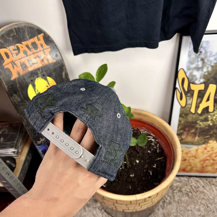 Czapka z Daszkiem Starter Reflective Denim New Era Rap Snap Back Y2k