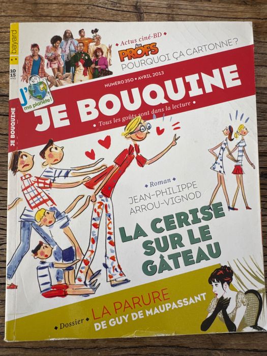 Je Bouquine - francuski magazyn wspierający czytanie i rozwój literack