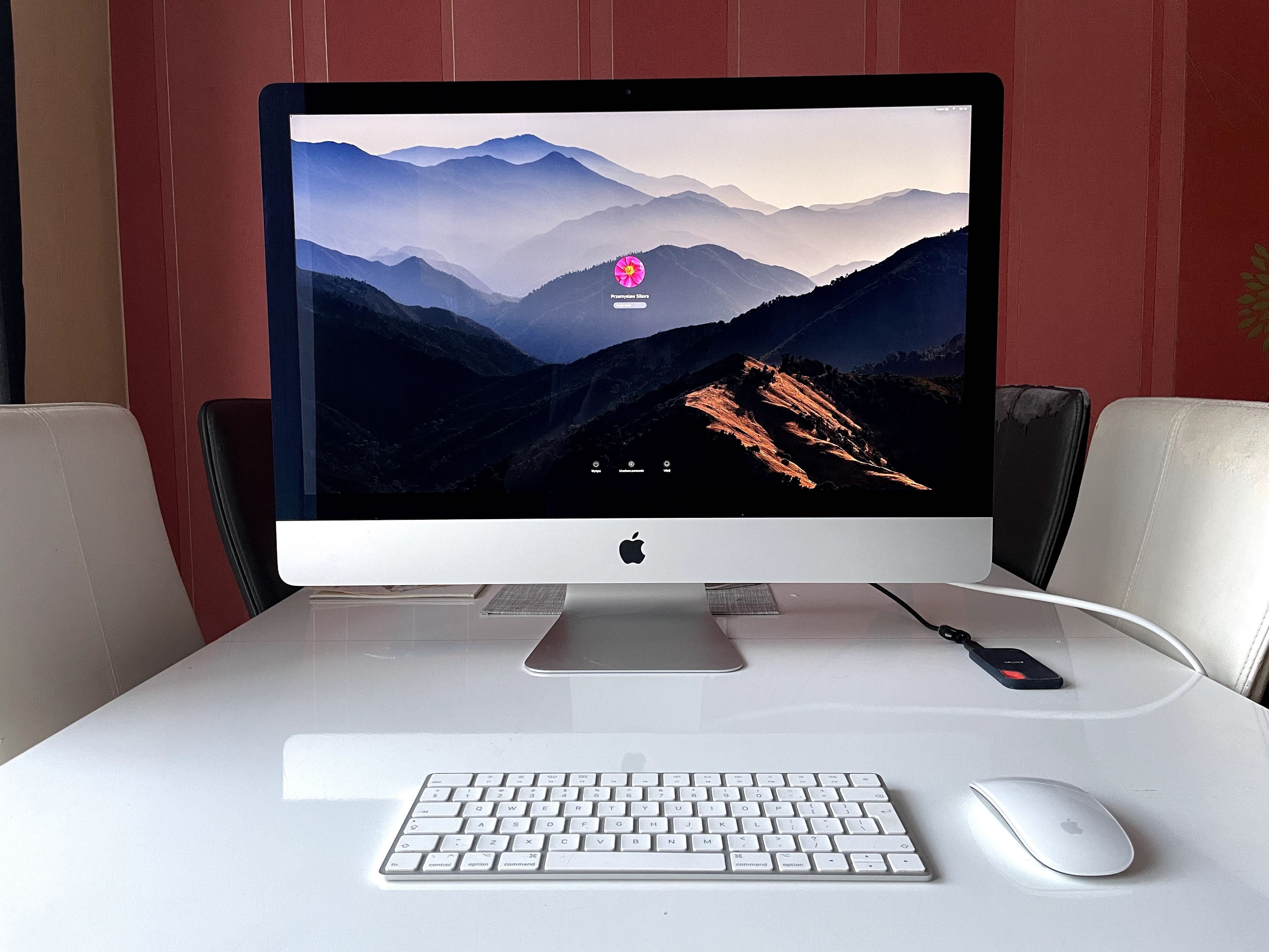 iMac (Retina 5K, 27-calowy, 2017) i7; 4,2 GHz 24GB 500GB