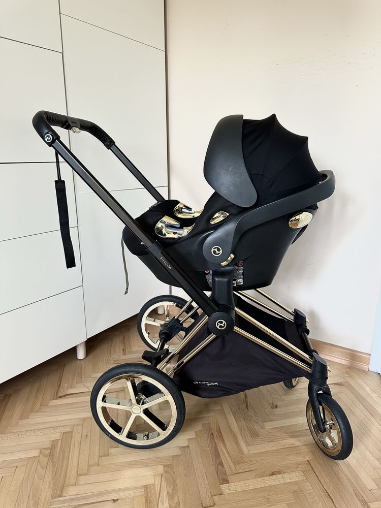 Wózek CYBEX PRIAM by Jeremy Scott 3w1 + baza i akcesoria