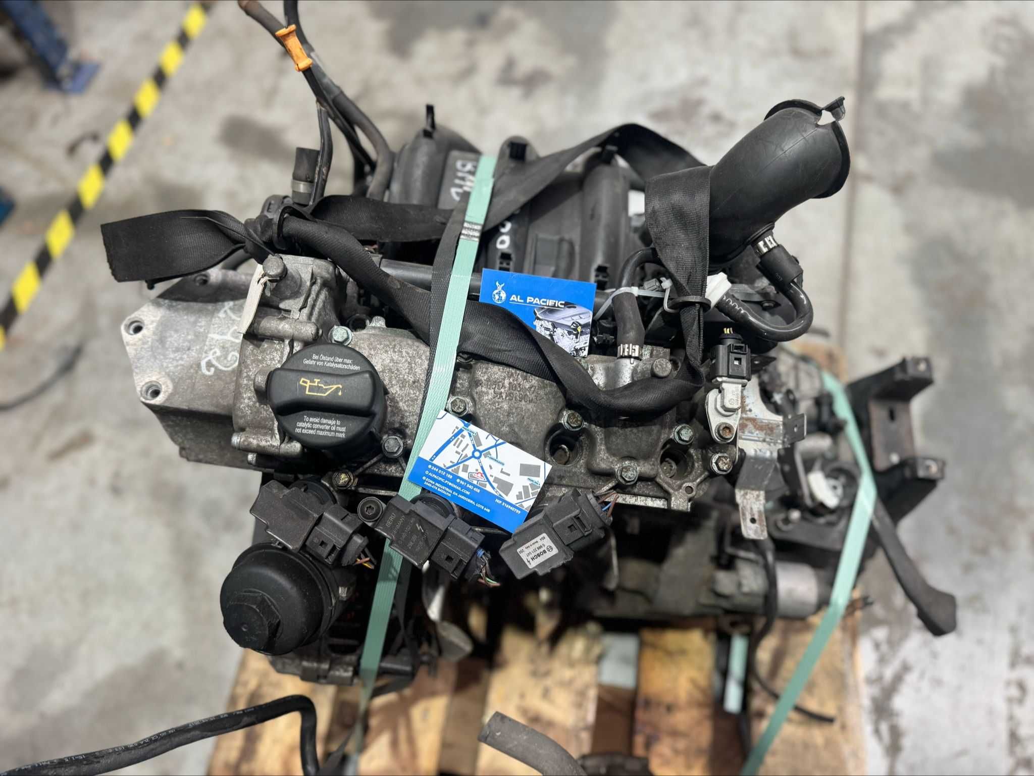 Motor usado VW FOX/POLO 1.2 55cv Ref. BMD