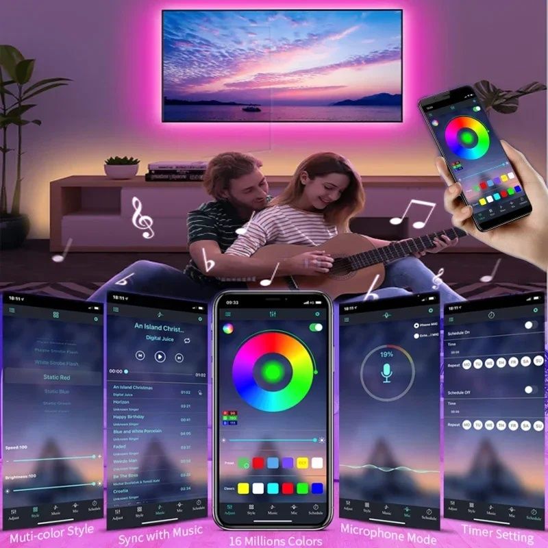RGB LED5050 стрічка
