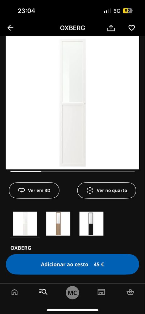4 Portas Oxberg IKEA