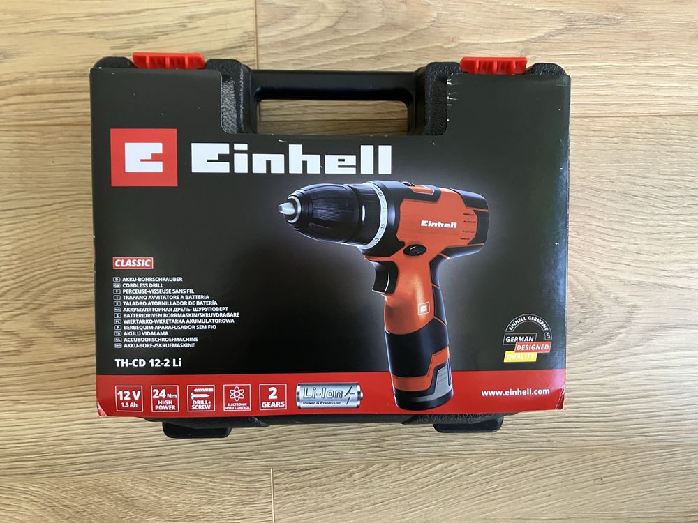 Berbequim a bateria Einhell TH-CD 12-2 Li