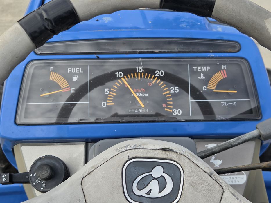 Traktorek japoński Iseki Sial 193 wspomaganie 19km 4x4