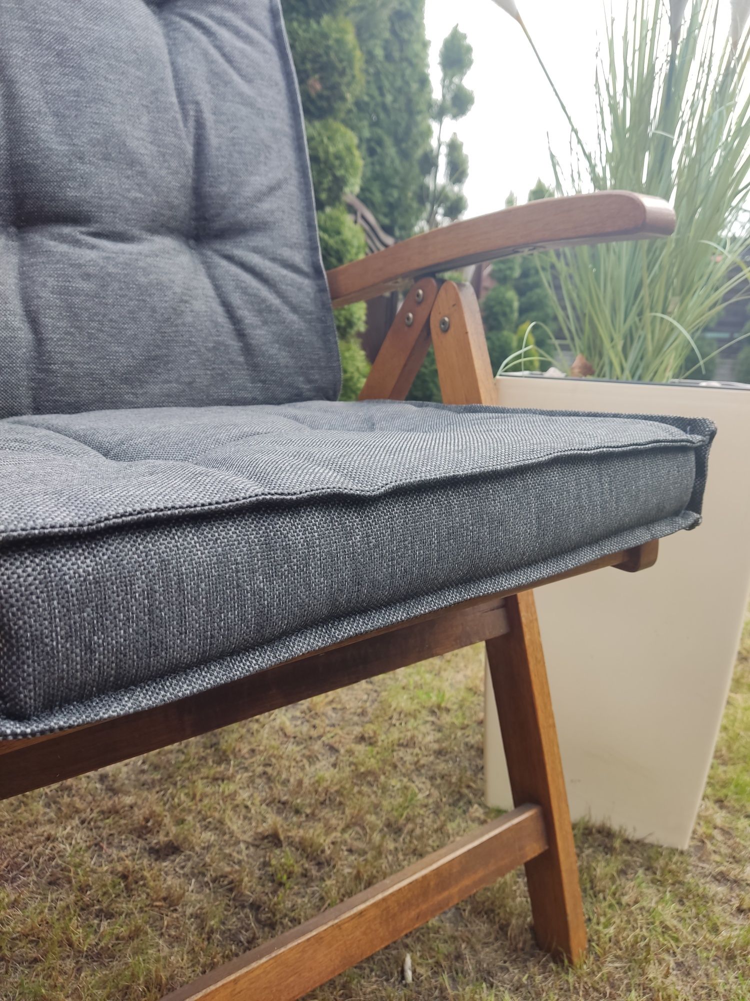 Poduszka na krzesło ogrodowe NOWA gruba