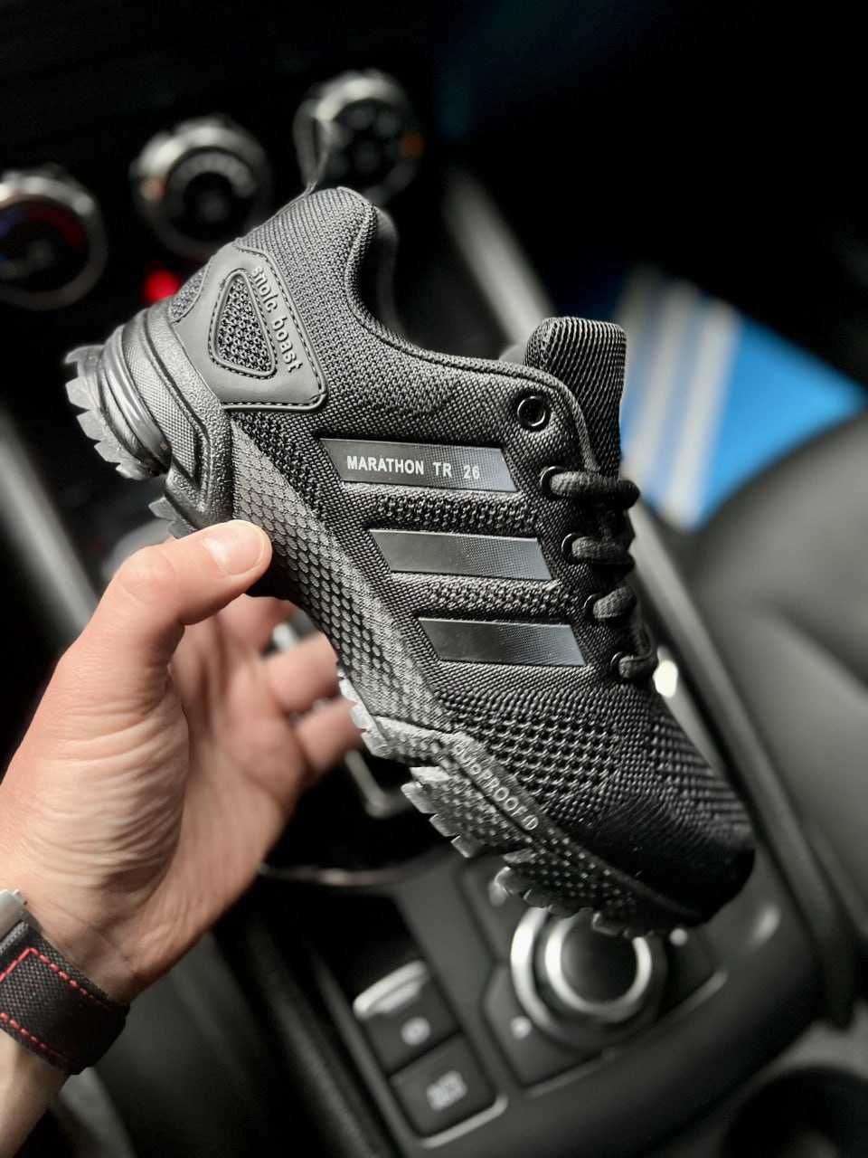 Кросівки жіночі Adidas Marathon TR сірі, сітка/текстиль, 36-41р