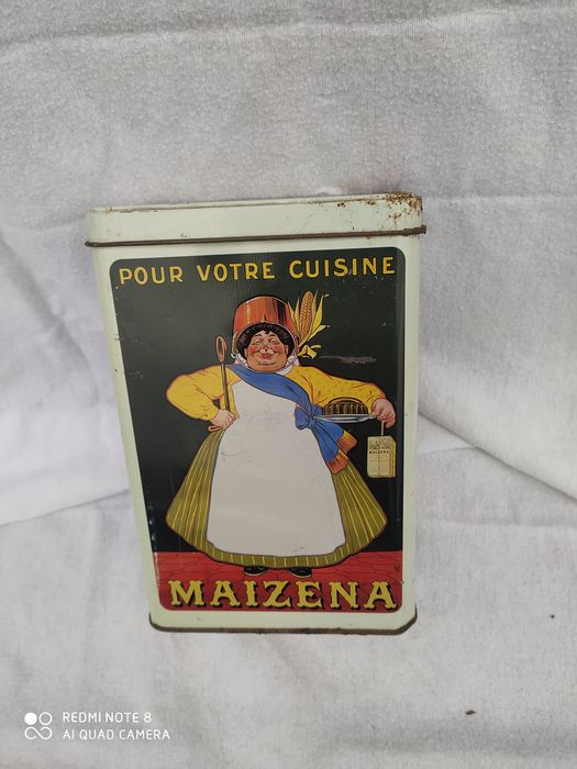 Lata vintage da maizena
