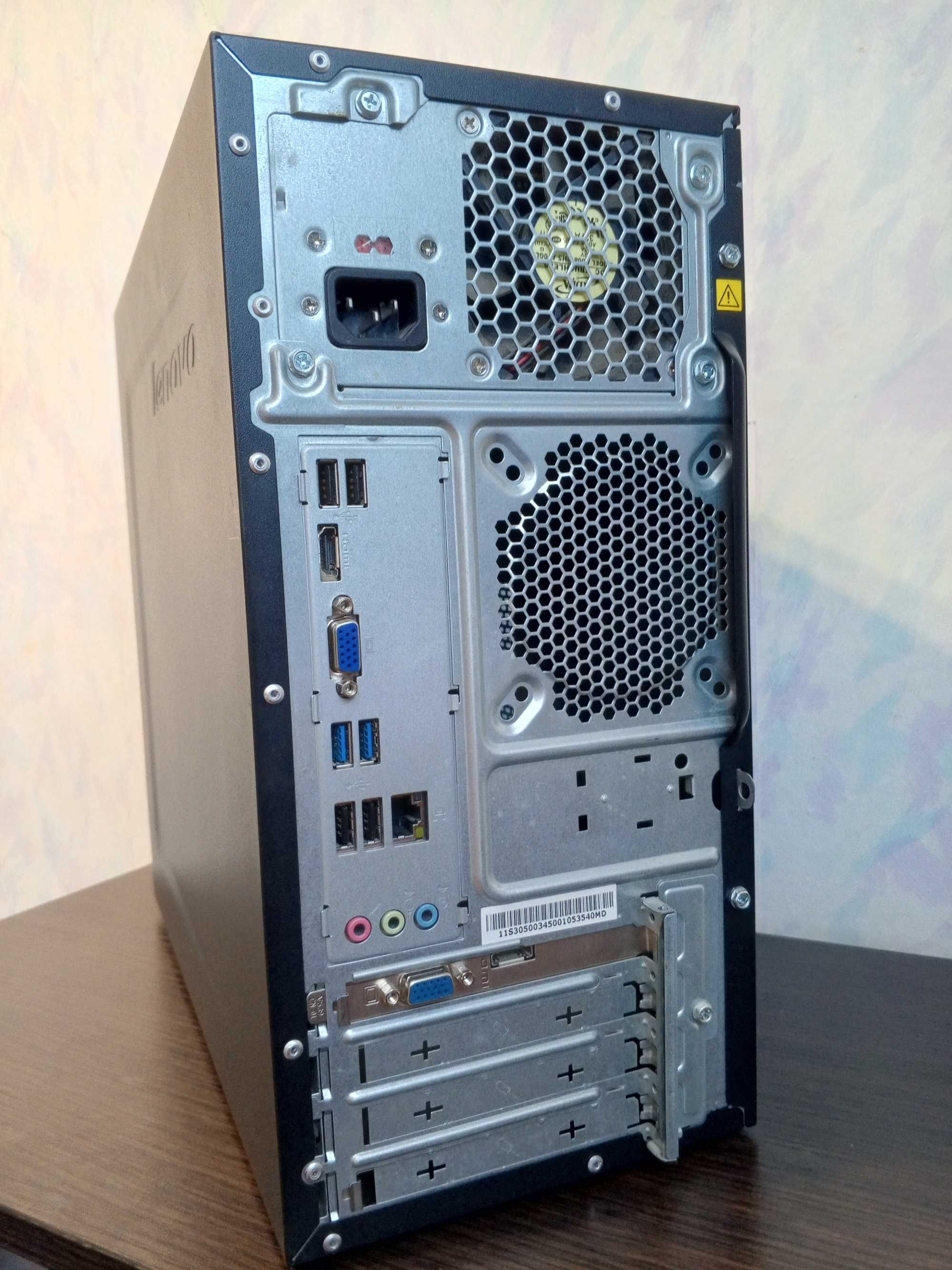 4ядра,12гб,ssd128+hdd1ТБ,видео 1гб HD8470 брендовый ПК Lenovo