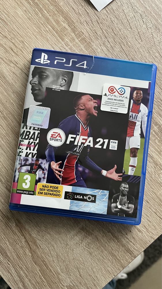 Caixa Ps5 Fifa 21