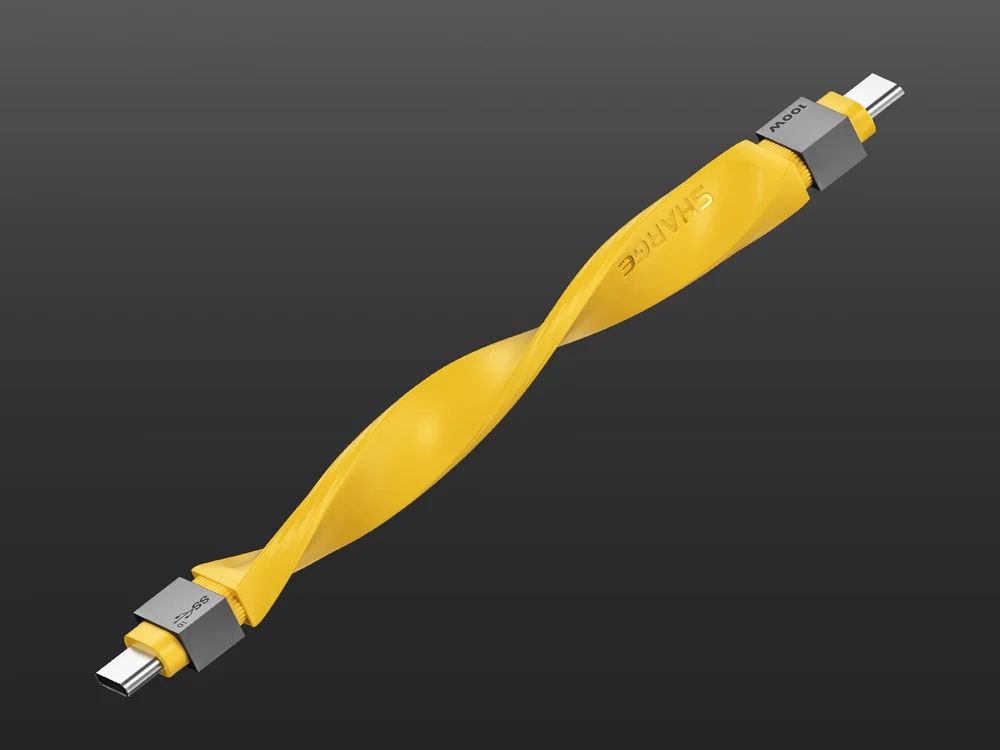 Sharge Flashadow Cable data transfer 10Gbps 100w 3.1 usb кабель