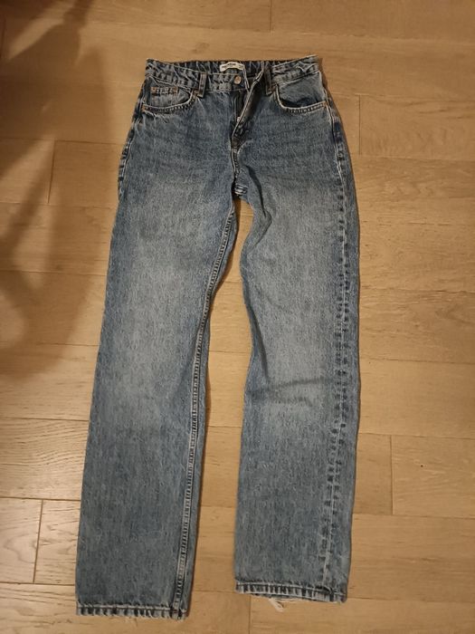 Dżinsy Pull&Bear damskie, proste
