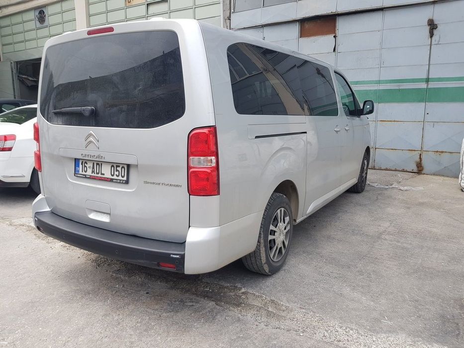 Peugeot Expert, Traveller Накладка на задний бампер EuroCap (ABS)