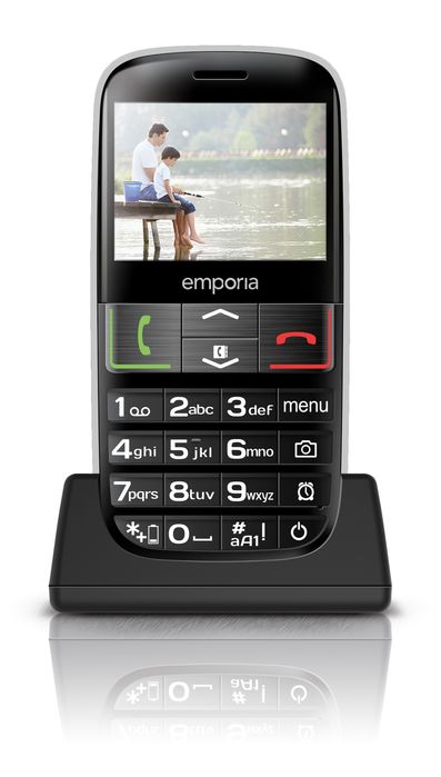 Telefon komórkowy Emporia Euphoria V50 64 MB / 128 MB 3G czarny