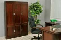 Pojemna szafa gabinetowa 3-drzwiowa 120cm. Fornir. -% Outlet