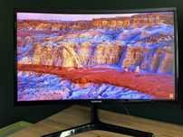 Monitor 24 FullHD SAMSUNG Curved