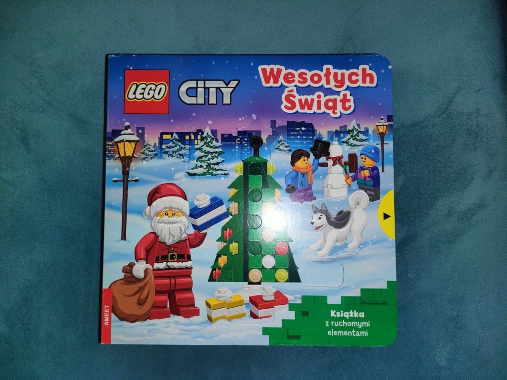 Książeczka LEGO Wesołych Świąt NOWA