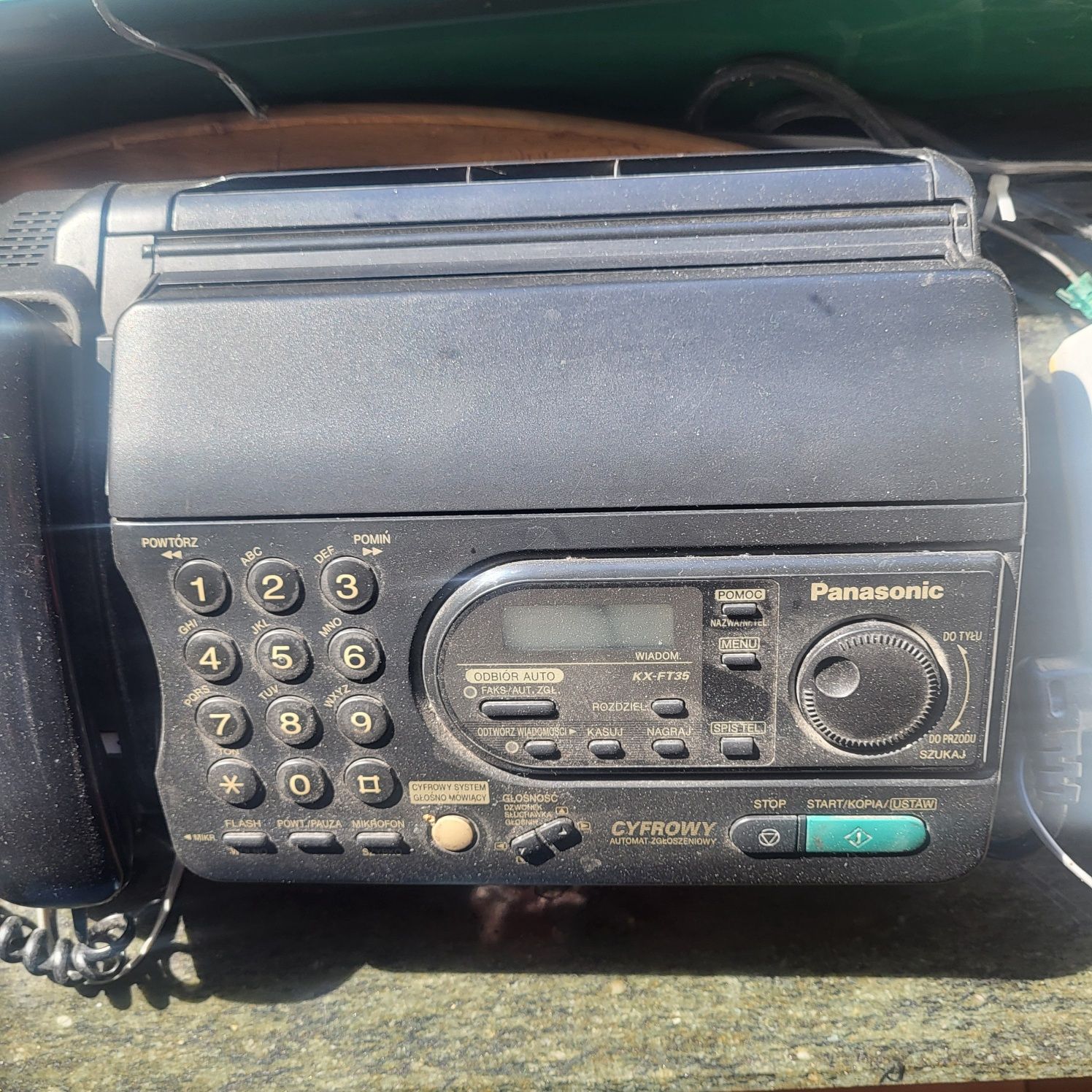 Telefon stacjonarny Faks