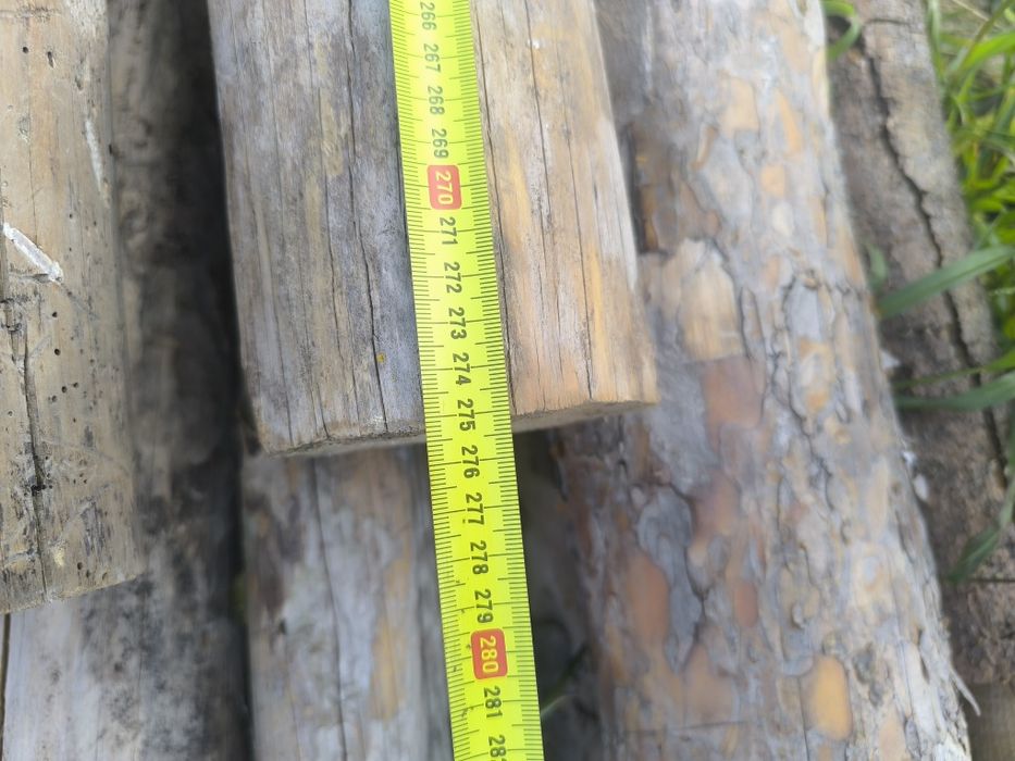 Stemple budowlane drewniane