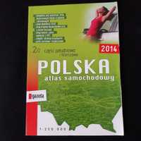 Atlas samochodowy Polska mapa
