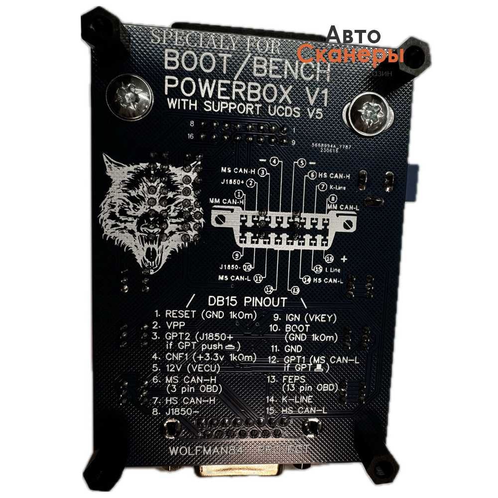 Универсальный PowerBox v1 для UCDS V5/Сканматик 2 PRO