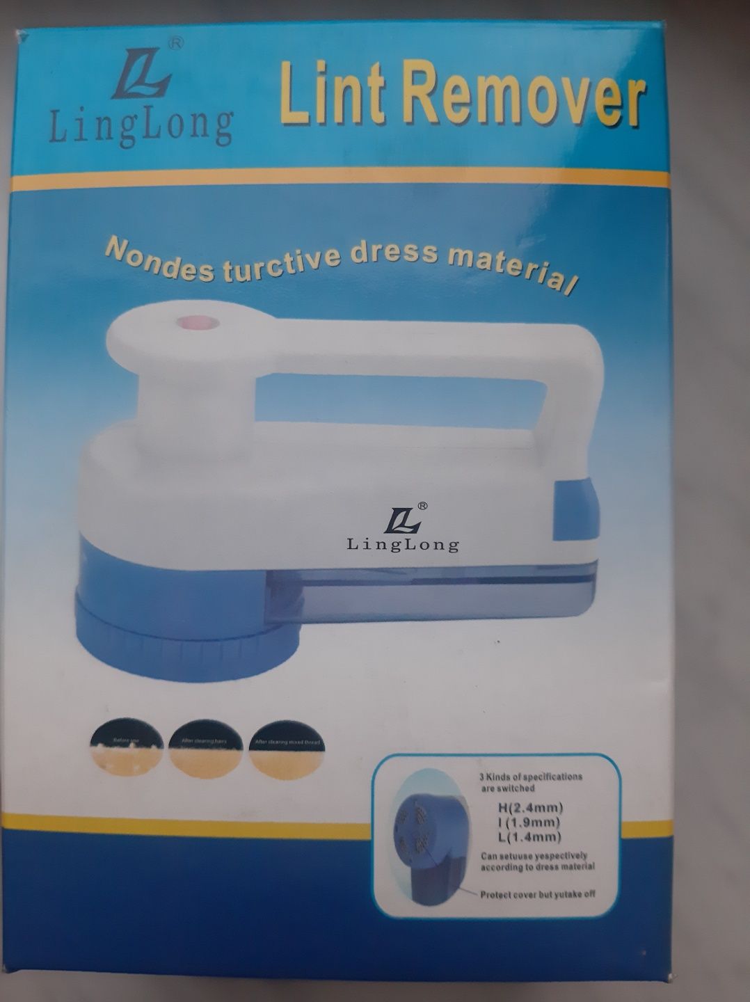 Golarka do ubrań na baterie