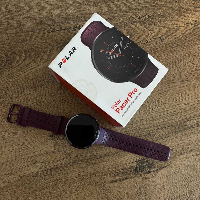 Polar Pacer Pro Autumn Maroon