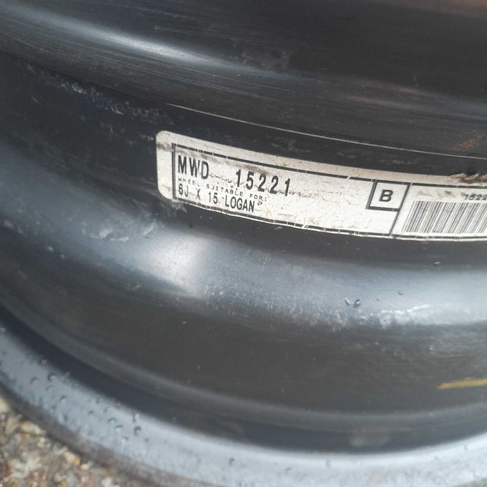 Диски R15 4 100 RENAULT Megane Dokker LODGY Dacia Logan Kia Hyundai mc
