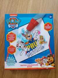 Malowanka kolorowanka wodna wielokrotnego użytku Psi Patrol Paw Patrol