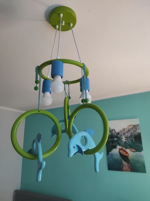 Lampa-delfiny Kika