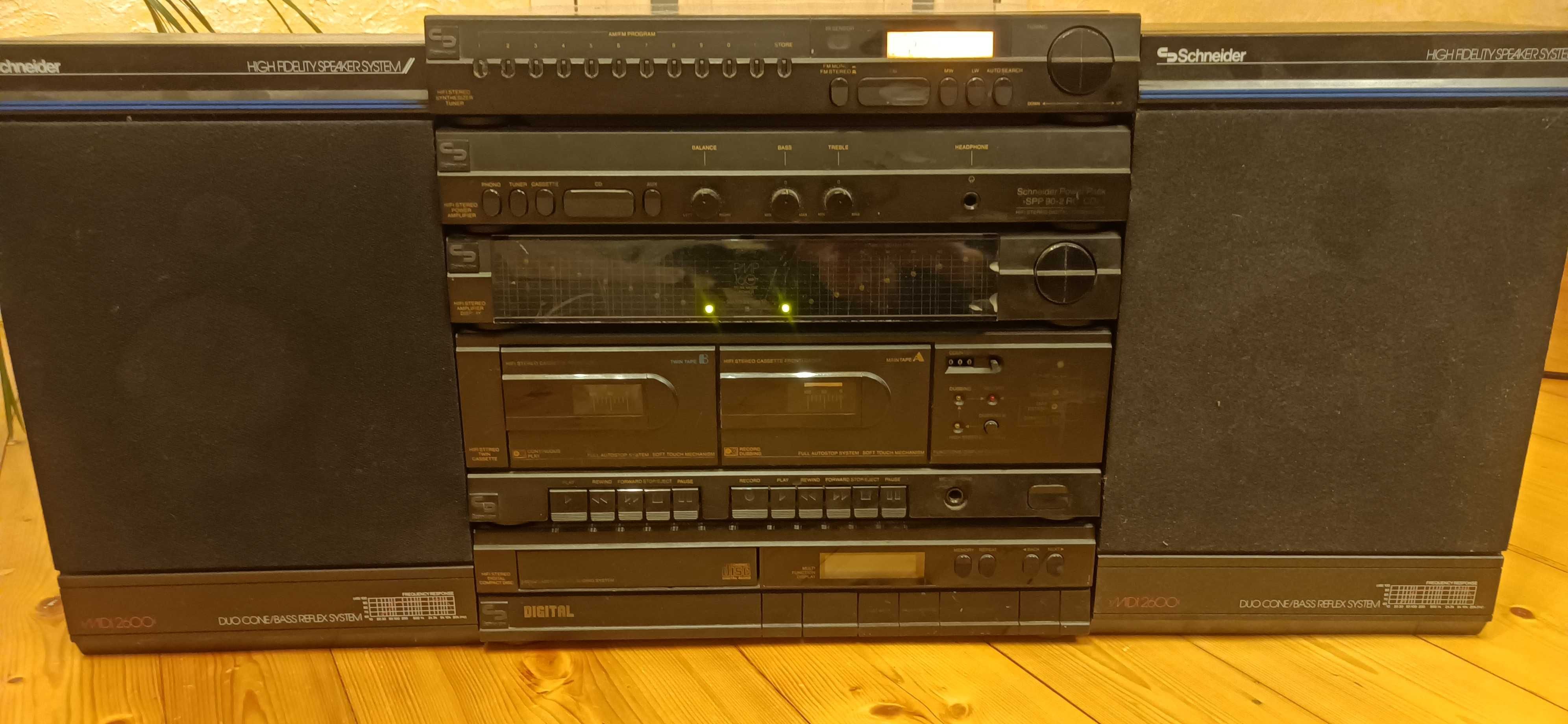 Музичний центр Schneider Power Pack SPP 90-2 RC CD
