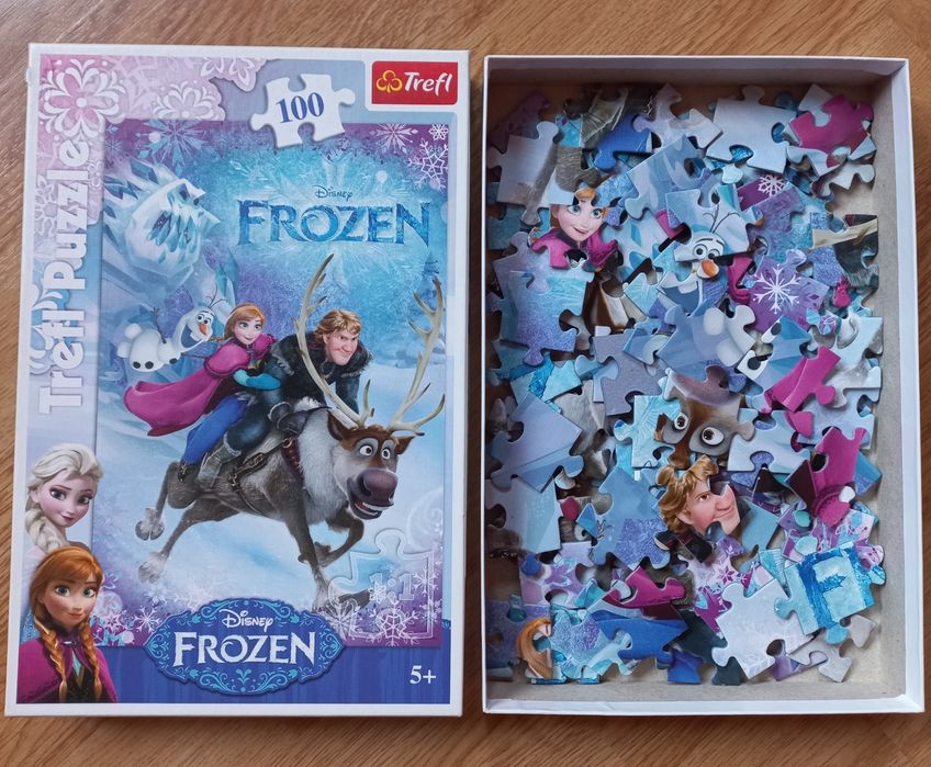 Пазлы Trefl "Frozen", "Barbie"...