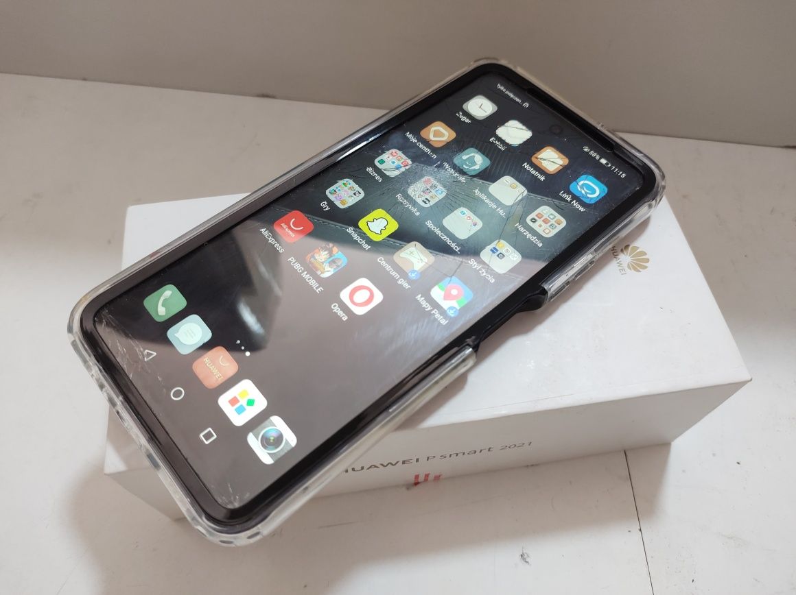 Huawei P Smart 2021 4/128GB ,kolor Midnight Black ,Android-10.1.1.260