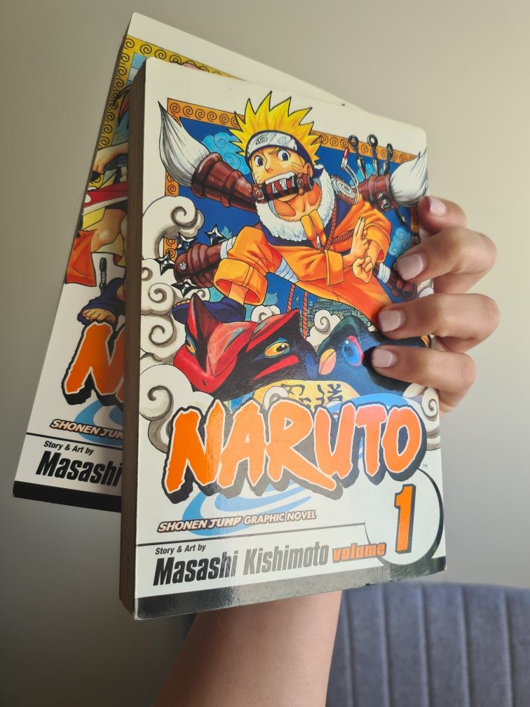 Naruto volumes 17, 18 19, 27