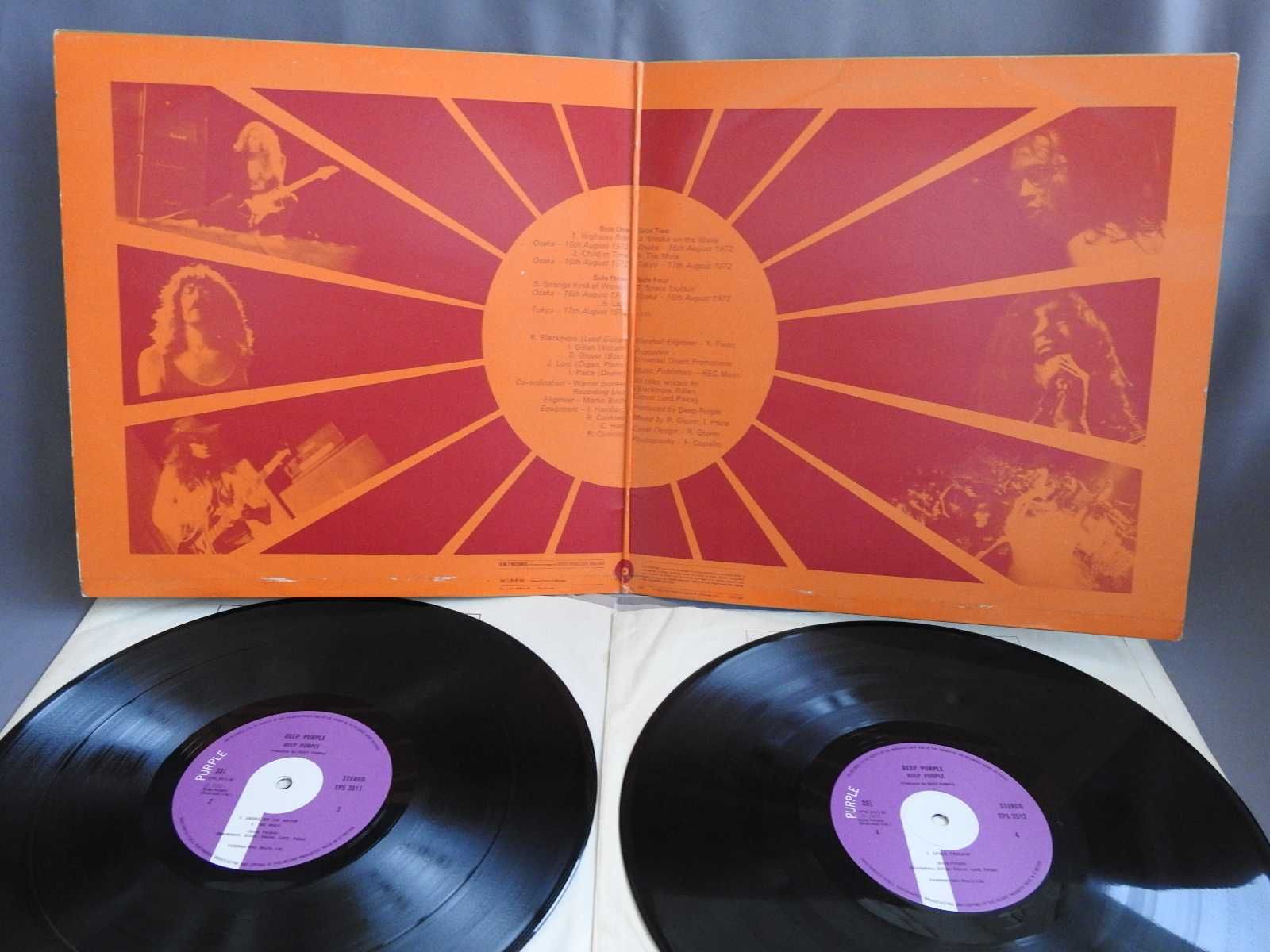 DEEP PURPLE Made in Japan 2 LP 1972 Британская пластинка UK EX+ re1973