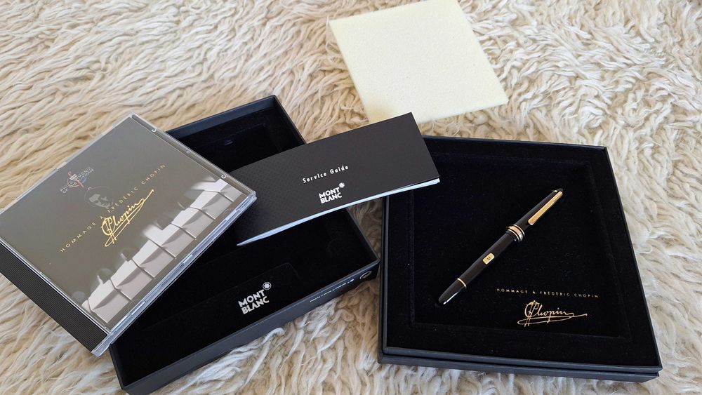 Nowe pióro Montblanc Meisterstuck 145 Hommage a  Frederic Chopin.